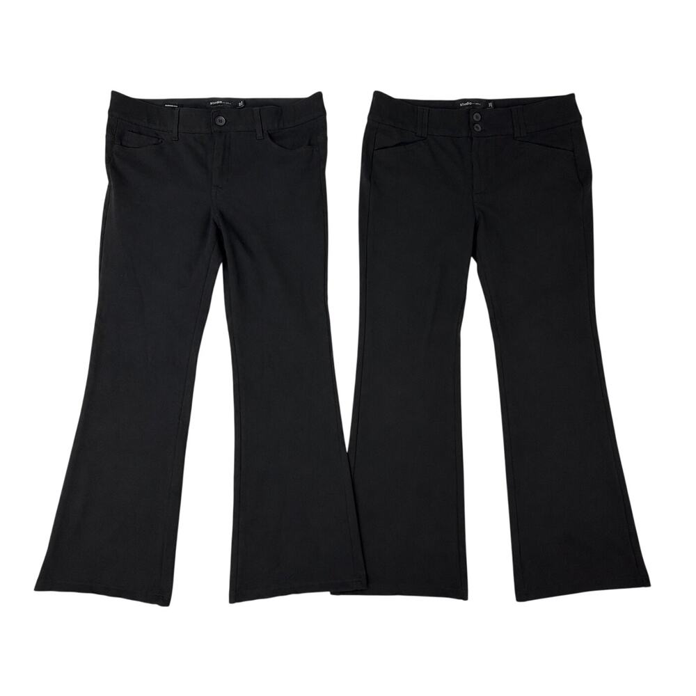 Lot 2 Studio by Torrid Pants Womens 18R Bombshell Boot Trouser Boot Black